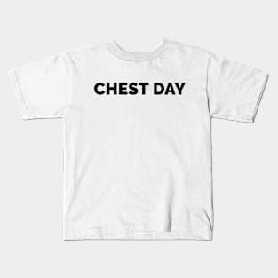 Motivational Workout | Chest Day Kids T-Shirt